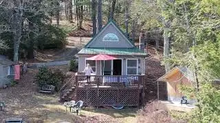 Lakefront Cabin for Sale in Epsom, NH | Seasonal Retreat on Chestnut Pond