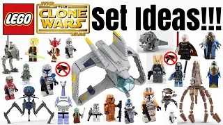 Top 10 LEGO Star Wars Clone Wars Set Ideas!