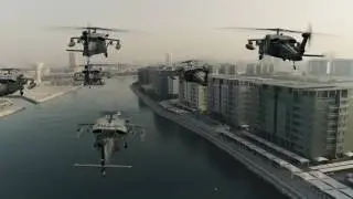 Element 3D Copter Animation