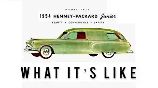 1954 henney packard Junior￼Ambulance￼