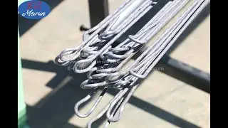 Quick Link Cotton Baling Wire With Single/Double Loops/Bale tie wire making machine