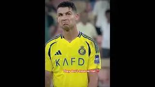 Ronaldo talking to Himself 💔😭#shorts #ronaldo