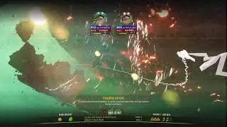 deep Rock Galactic with dad