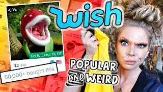 Trying The MOST POPULAR Items from WISH?! (Beauty, Electronics & SHOES!)