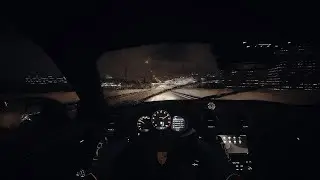 [4K] CHILL NIGHT HIGHWAY DRIVING IN RAIN - Assetto Corsa