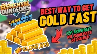 The FASTEST WAY to Get GOLD In Elemental Dungeons | Latest Gold Farming Guide