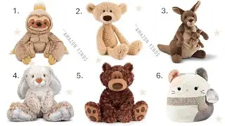 Adorable Plush Amazon Finds | Links in the Description