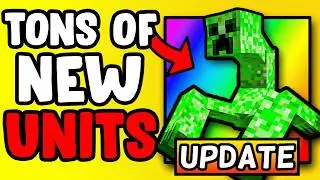 MINECRAFT TOWER DEFENSE added BOSS UNITS...