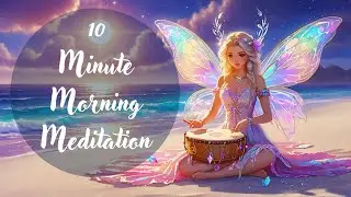 🌞✨10 MINUTES MORNING MEDITATION | CHILDREN & INNER CHILD | WAVE SOUNDS| AFFIRMATIONS 🌞✨