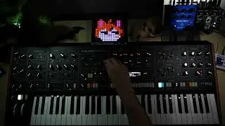 Moog Muse - Vox Humana Q - Customized Preset & Expression Pedal Mod