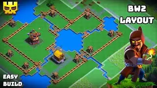Builder's Workshop Level 2 Base Layout | Clan Capital Base | Builder's Workshop Base 2 Layout - Coc