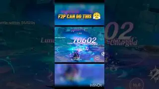 F2P Columbina DESTROYS Lv.90 Stygian Boss 😤 | Genshin Impact