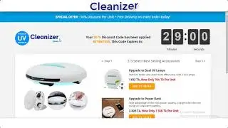 Cleanizer Your 50 % Discount