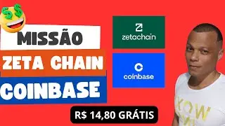 MISS&Atilde;O ZETA CHAIN NA COINBASE - GANHE $14,80 GR&Aacute;TIS
