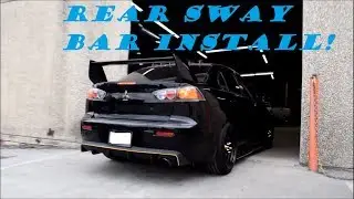 Megan Racing Rear Sway Bar install!