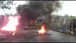 Oshabeni protest