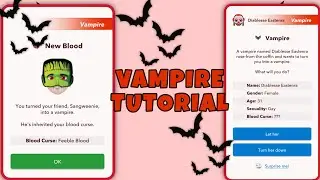 HOW TO BECOME A VAMPIRE & VAMPIRE LORD IN BITLIFE | how to lift a blood curse