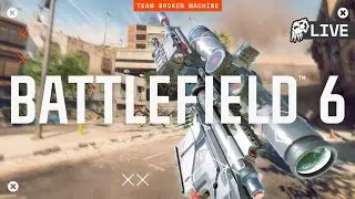 Battlefield 6 PS5 Controller Gameplay! TheBrokenMachine's Chillstream