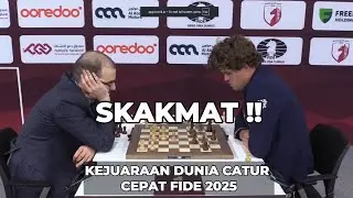 Salah Dikit Langsung Kena Hukum, Skakmat! Kejuaraan Dunia Catur Cepat FIDE 2025