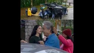 Making of Mercedes film amidst the challenging weather - CAT Productions