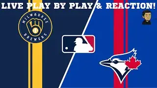 Milwaukee Brewers vs Toronto Blue Jays | MLB Livestream Live Play By Play & Reaction (8/31/2025)