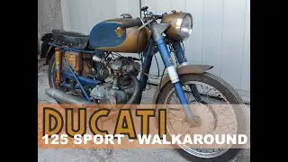 DUCATI 125 SPORT complete detailed walkaround