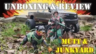 GI Joe Classified Mutt and Junkyard Unboxing and Review #toys #pets #dog