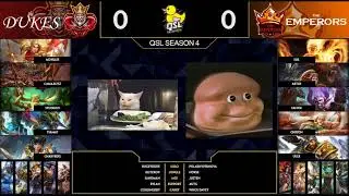 QSL Season 4 majors: The emperors  vs The kings dukes