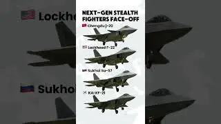 Stealth Fighter Showdown: J-20 vs F-22 vs Su-57 vs KF-21