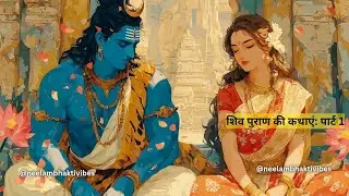 शिव पुराण शिव कथा। माता पार्वती के प्रश्न। Mahadev Bhakti। Mahadev Sandesh। Neelam Bhakti Vibes।