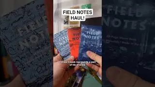 Field Notes HQ Haul! #fieldnotes