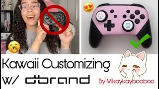 Dbrand New Pro Controller Skin in Off Pink