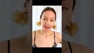 Fun party outfit with statement earrings | Style over 40