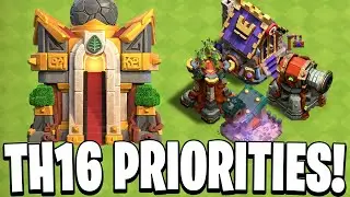 What I'm Upgrading FIRST at Town Hall 16! (Clash of Clans)
