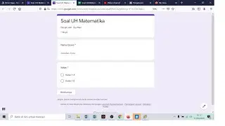 TUTORIAL MEMBUAT SOAL ONLINE DENGAN GOOGLE FORM | Panduan Guru Ngajar dari Rumah |
