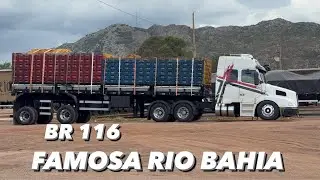 DO JUAZEIRO AO CEASA DE CURITIBA 🥭BOTANDO PRESSÃO NA BR 116 FAMOSA RIO BAHIA