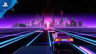 Neon Drive - Announce Trailer | PS4