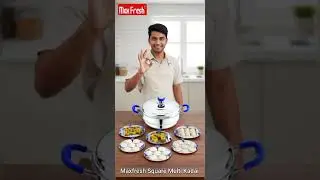 This Navratri cook with the Max Fresh Square Multi Kadai  #cookware #navratrispecial #navratri #idli