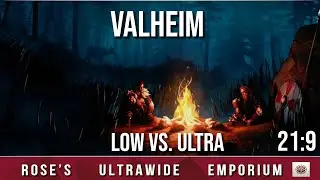 [21:9] Valheim | Graphics Comparison