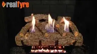 Realfyre R.H. Peterson Live Golden Oak Designer Logs