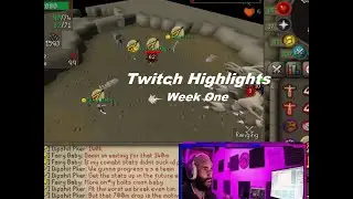 Old School Runescape Twitch Stream Highlights Compilation - Week One