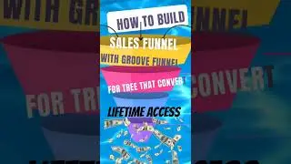 How to build a sales funnel for free using groove #groovefunnels #affiliatemarketing #shorts