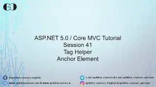 Tag Helper in Anchor Element – Session 41