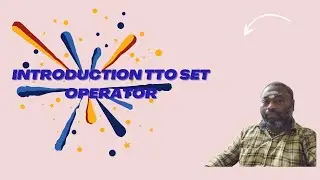 Introducing SET Operator