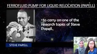 ASSIGNMENT ZCA 102(SEM 2 -2018/2019): Ferrofluid Pump for Liquid Relocation (PAPELL)