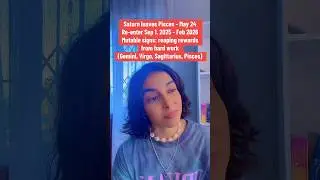 Saturn Shift 2025: Major Astrology Update #saturninpisces #saturninaries #saturn