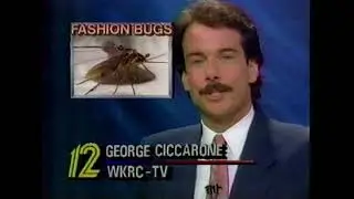 Jamie Buchsbaum makes his debut TV appearance with his dressed cockroaches.