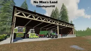 FS19 animal care/making silage from corn/harvesting & sowing/No Man's Land/Timelapse#18