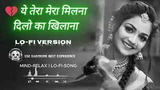 तेरे बिन मेरे दिल नैयो लगता 💔 | Heart Touching Sad Lofi Song | Mid Relax Beats PART 16 #lofimusic