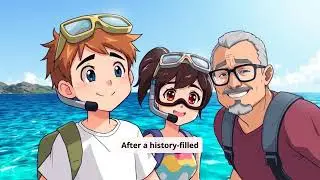 Exploring Guam with Milo the Magic Globe, Ben, and Lila